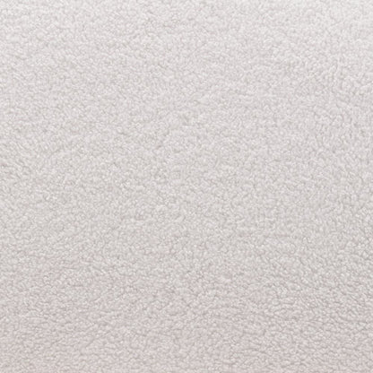 Myanmar Accent Chair Cream Accent Chair, Modern Style, Shearling Style Fabric, Plywood, Indoor Living