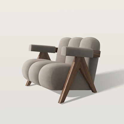 Minimalist Lounge Chair Upholstered Accent Chair